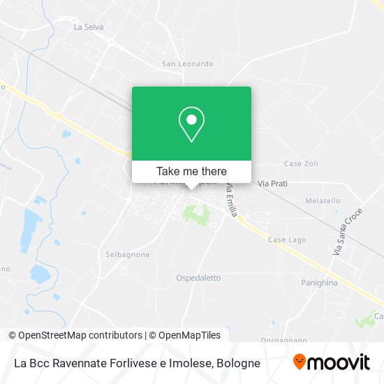 La Bcc Ravennate Forlivese e Imolese map