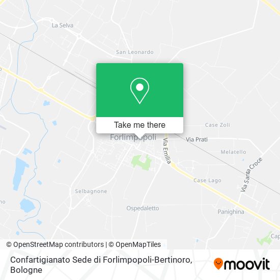 Confartigianato Sede di Forlimpopoli-Bertinoro map