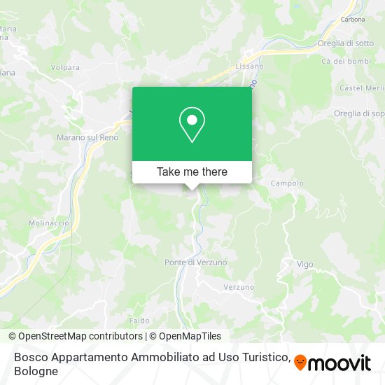 Bosco Appartamento Ammobiliato ad Uso Turistico map