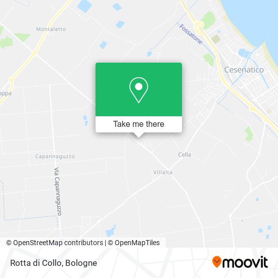 Rotta di Collo map