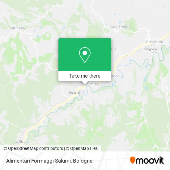 Alimentari Formaggi Salumi map