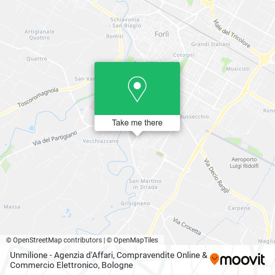 Unmilione - Agenzia d'Affari, Compravendite Online & Commercio Elettronico map