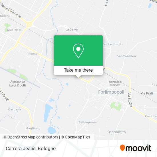 Carrera Jeans map