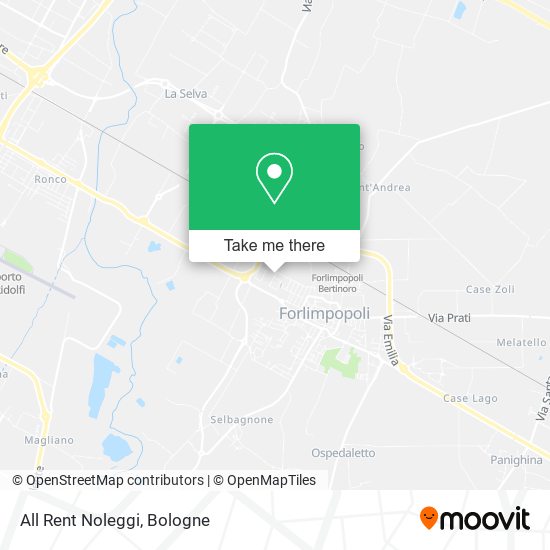All Rent Noleggi map