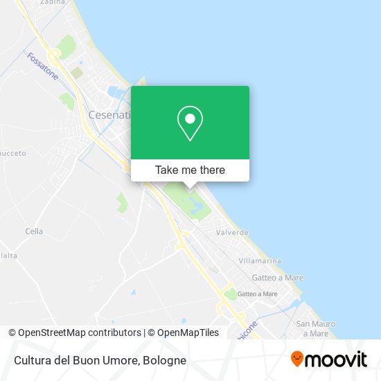 Cultura del Buon Umore map