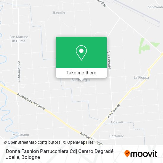 Donna Fashion Parrucchiera Cdj Centro Degradé Joelle map