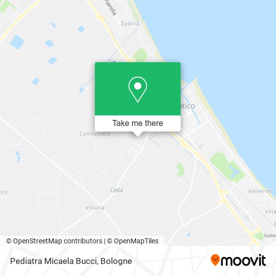 Pediatra Micaela Bucci map