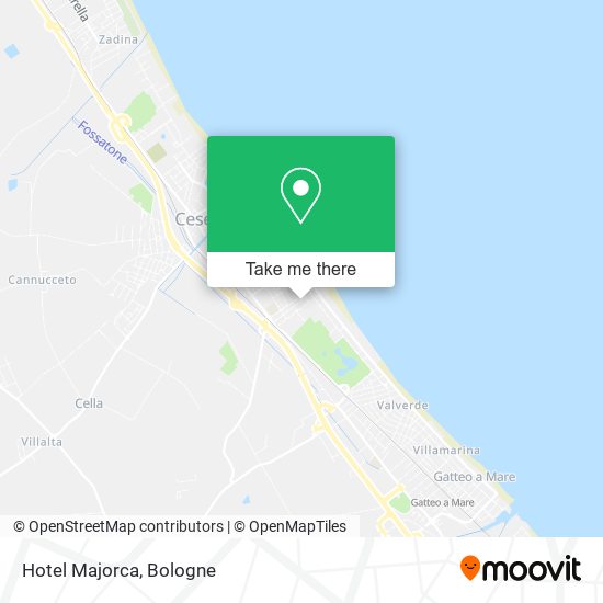 Hotel Majorca map