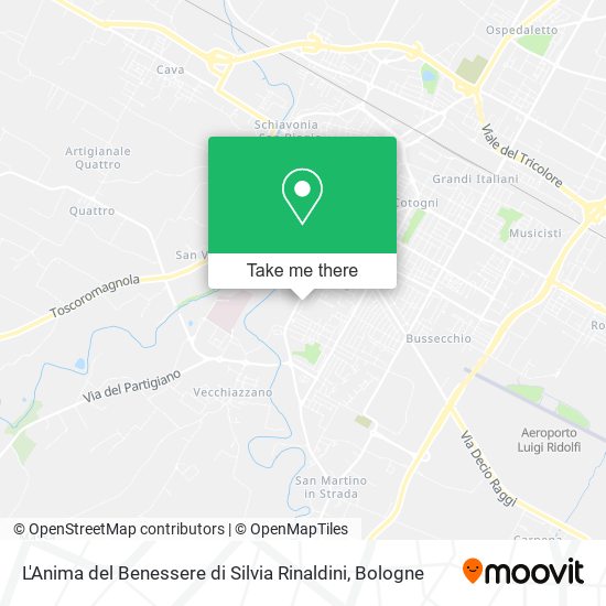 L'Anima del Benessere di Silvia Rinaldini map