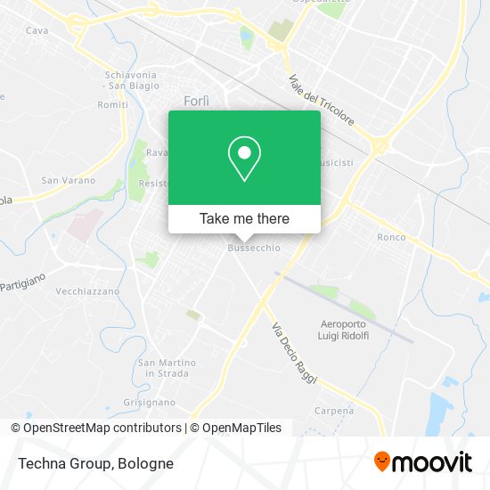 Techna Group map