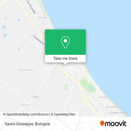 Savini Giuseppe map