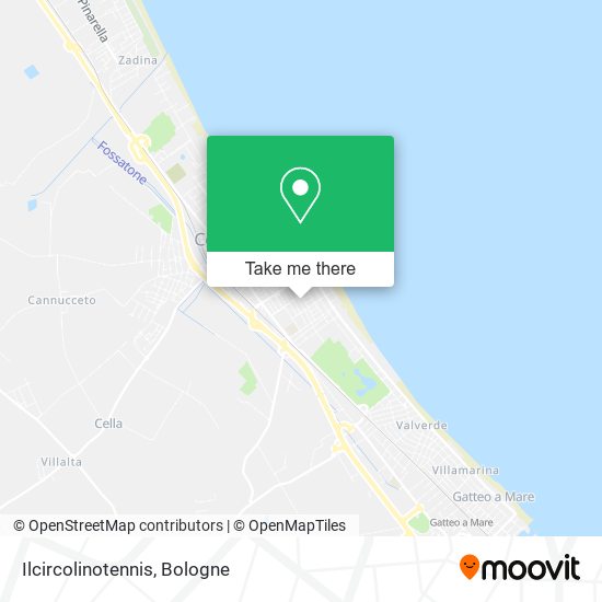 Ilcircolinotennis map