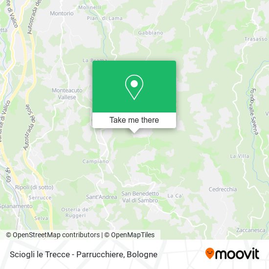 Sciogli le Trecce - Parrucchiere map