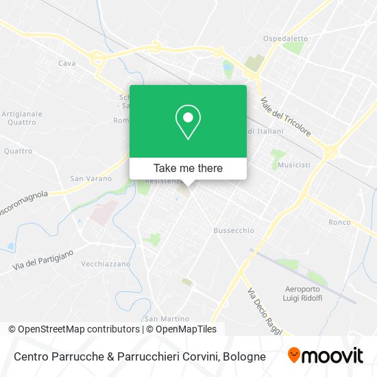 Centro Parrucche & Parrucchieri Corvini map