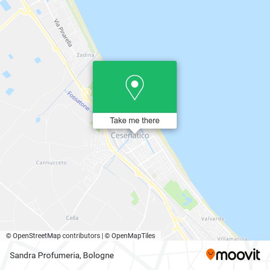 Sandra Profumeria map