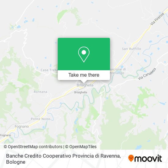 Banche Credito Cooperativo Provincia di Ravenna map