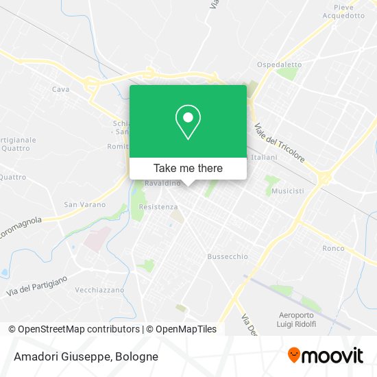Amadori Giuseppe map