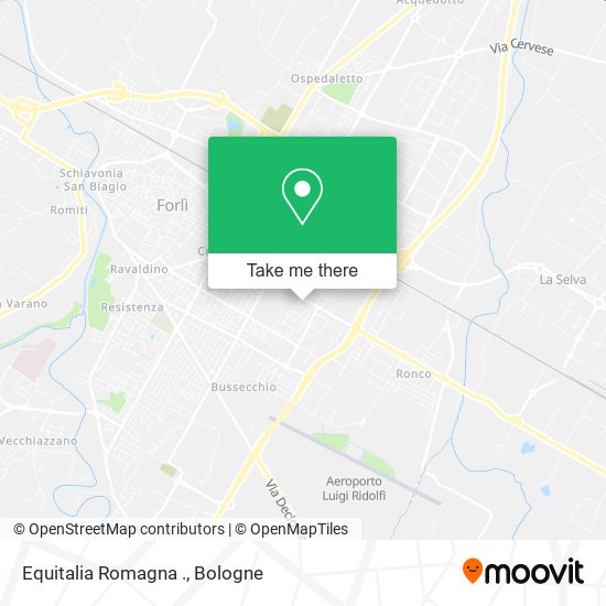 Equitalia Romagna . map