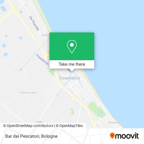 Bar dei Pescatori map