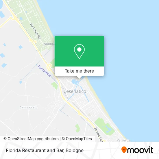 Florida Restaurant and Bar map