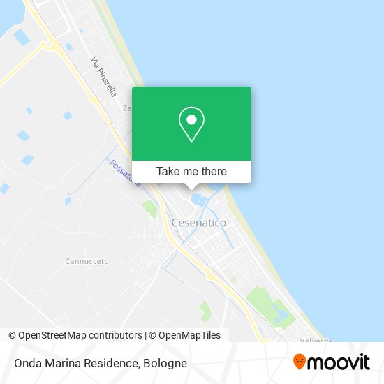 Onda Marina Residence map