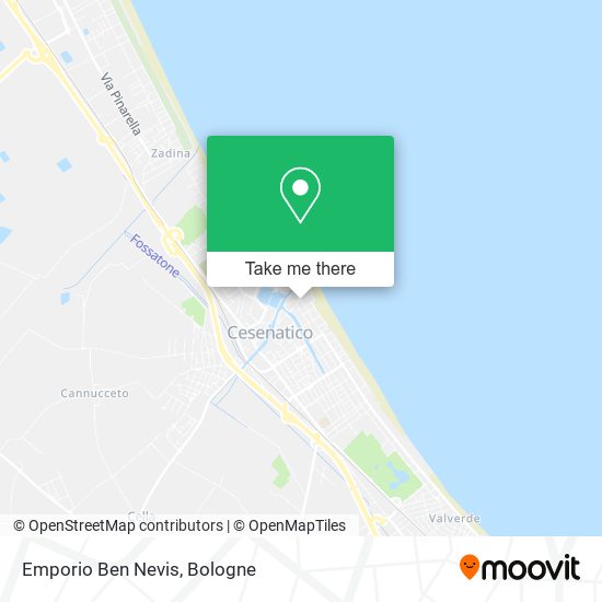 Emporio Ben Nevis map