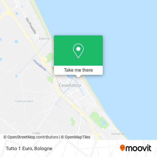 Tutto 1 Euro map