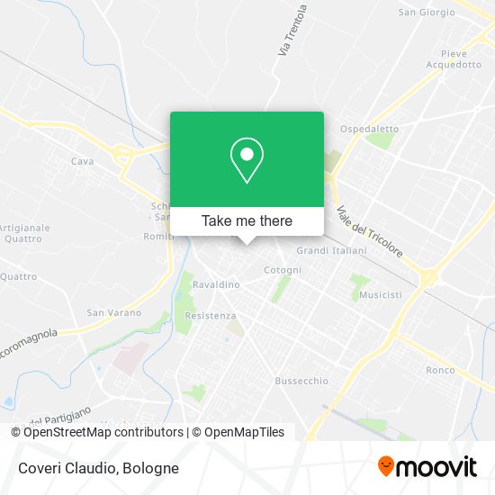 Coveri Claudio map