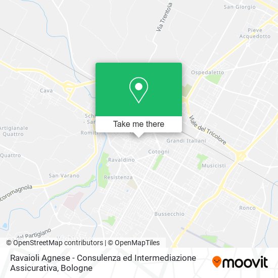 Ravaioli Agnese - Consulenza ed Intermediazione Assicurativa map