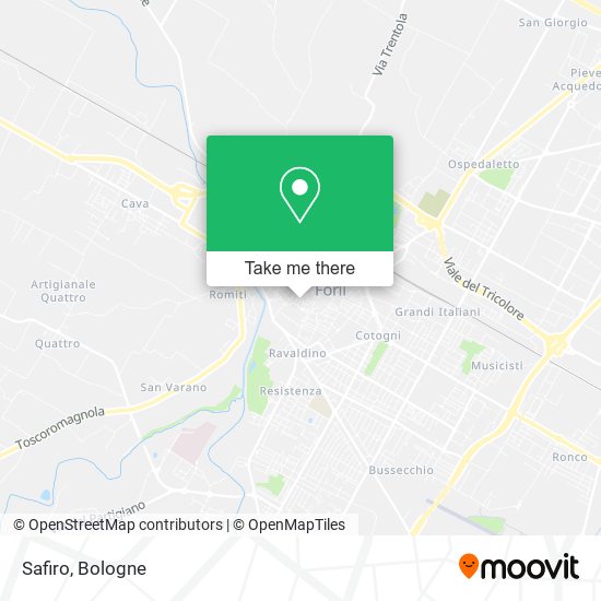Safiro map