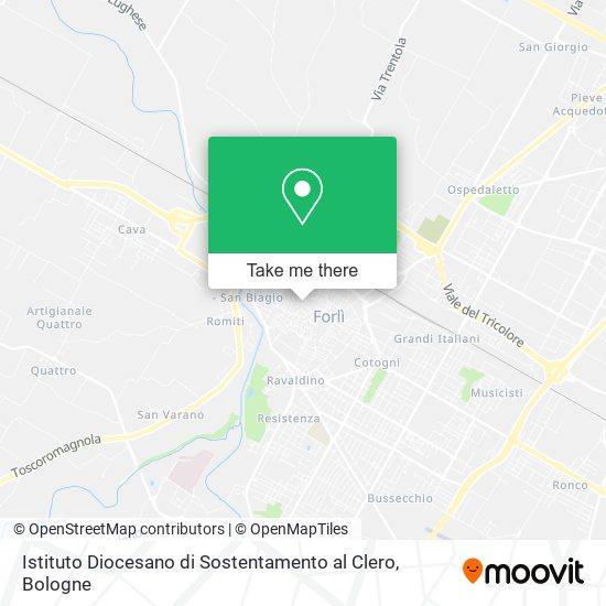 Istituto Diocesano di Sostentamento al Clero map