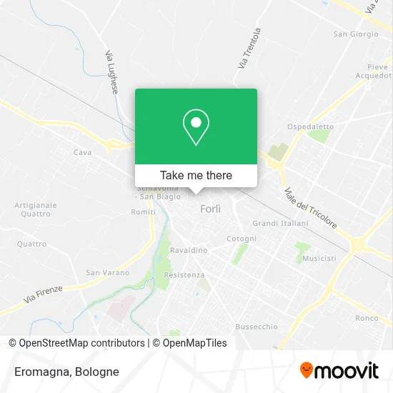 Eromagna map