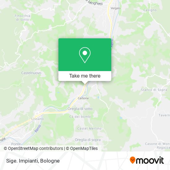 Sige. Impianti map