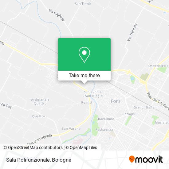 Sala Polifunzionale map