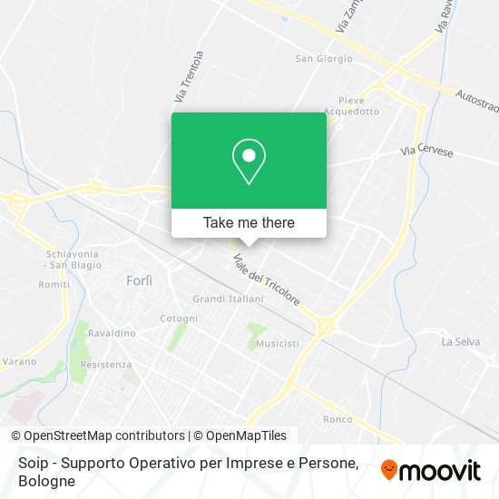 Soip - Supporto Operativo per Imprese e Persone map