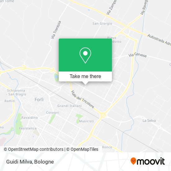 Guidi Milva map