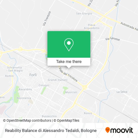 Reability Balance di Alessandro Tedaldi map