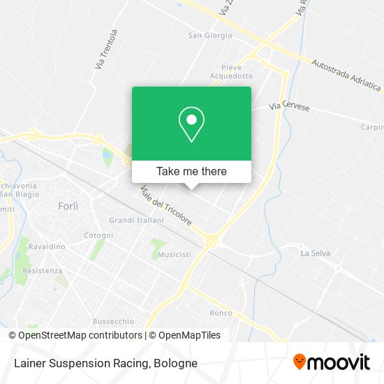 Lainer Suspension Racing map