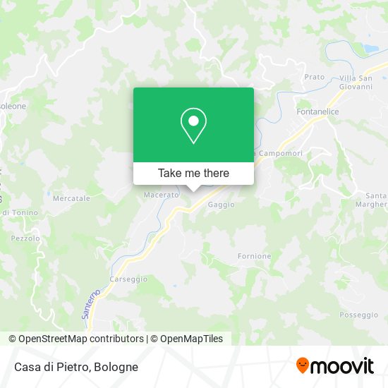 Casa di Pietro map