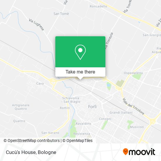 Cucù's House map
