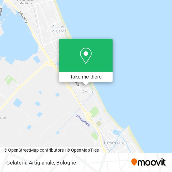 Gelateria Artigianale map