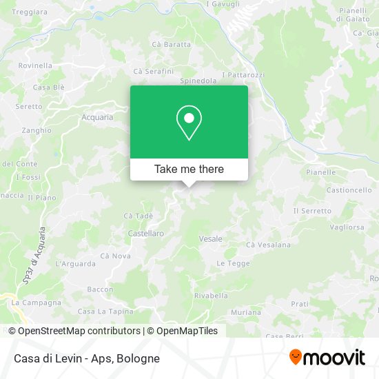 Casa di Levin - Aps map