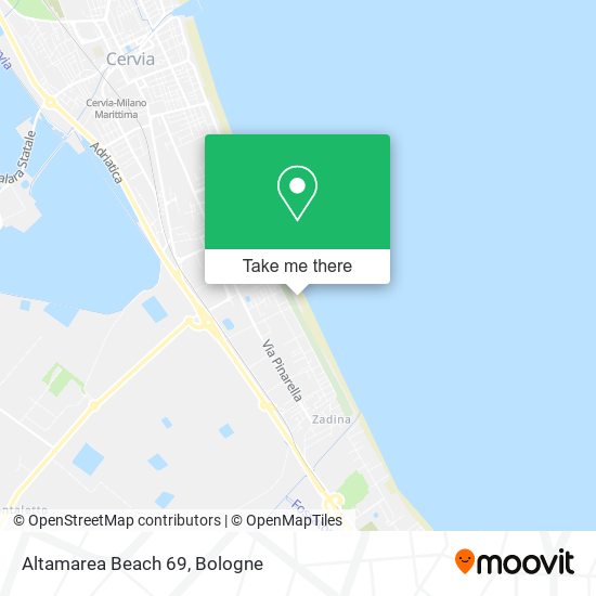 Altamarea Beach 69 map