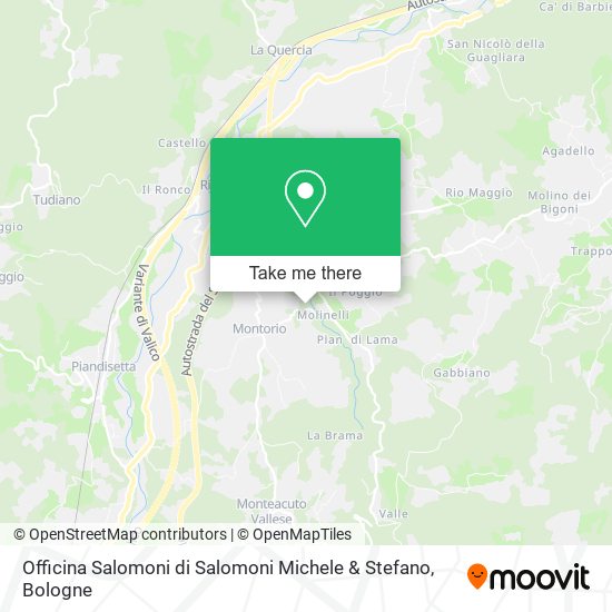 Officina Salomoni di Salomoni Michele & Stefano map