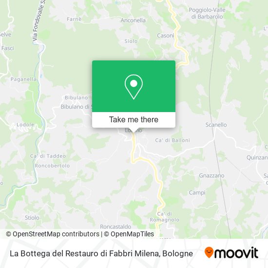 La Bottega del Restauro di Fabbri Milena map