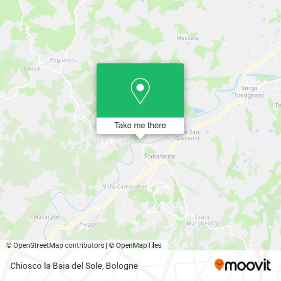 Chiosco la Baia del Sole map
