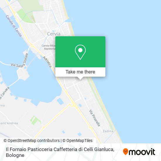 Il Fornaio Pasticceria Caffetteria di Celli Gianluca map