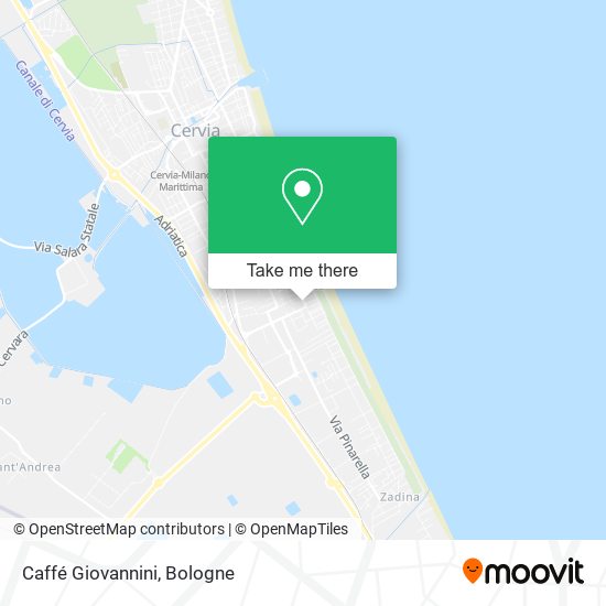 Caffé Giovannini map