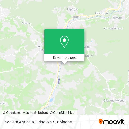 Società Agricola il Pisolo S.S map