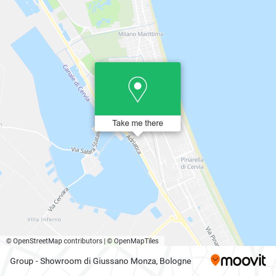 Group - Showroom di Giussano Monza map